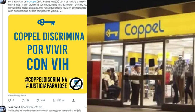 Coppel exhibe a empleado con VIH, lo MALTRATAN y CORREN por su diagnóstico