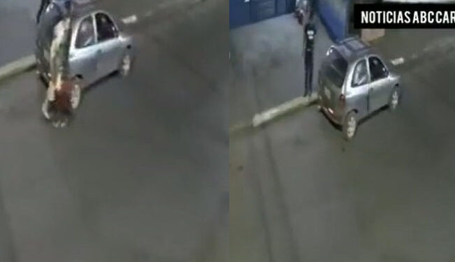 Video. ¡Imperdonable!, familia abandona a ABUELITO enfermo en el frío de la calle