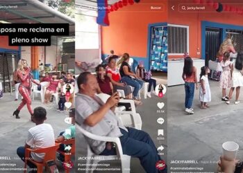 Video. “¿Por qué le bailas a mi marido?”: mujer reclama a animadora en fiesta