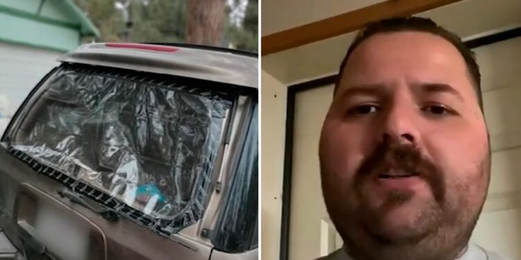 Sobrevive a 4 accidentes consecutivos y dice «Dios me protegió»
