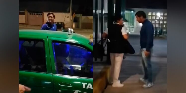 Video. “Te voy a venir a buscar”: taxista agrede y amenaza a enfermera