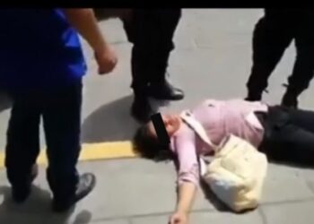Video. ¡“Lady TLACUACHE”!: ladronzuela finge desmayo para no ser detenida
