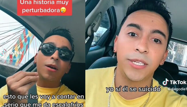 Video. Chofer de Uber cuenta PERTURBADORA historia con pasajero MUERTO