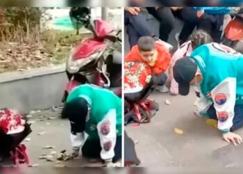 Video. ¡Enamorado pasa 21 horas de rodillas para rogar una 2da oportunidad a su ex!
