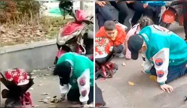 Video. ¡Enamorado pasa 21 horas de rodillas para rogar una 2da oportunidad a su ex!
