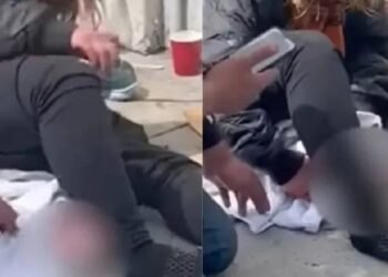 Video. Mujer sin hogar da a luz en la vía pública: ¡nació un niño!