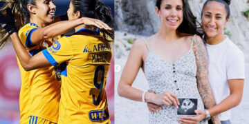 «Dos bebés en camino»: enamoradas jugadoras de Tigres anuncian embarazo
