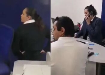 Video. “¡Me los vas a pagar tú!”: le roban 53 mil pesos al salir del banco y culpa a cajera