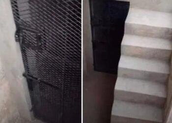 ¡Mamá construye una “cárcel” en su casa para encerrar a sus hijos borrachos!