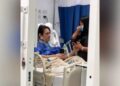 Video. Conmovedor: canta a su esposa para despedirse antes de morir en el hospital