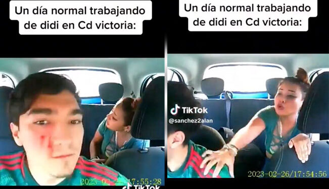 Video. ¡Loco de celos GOLPEA a chofer de DiDi al confundirlo con el «amante» en Victoria!