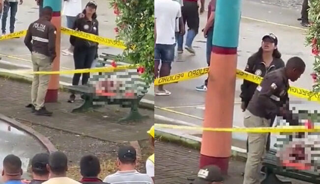VIDEO. Horror en Ecuador: abandonan una CABEZA humana en PARQUE público