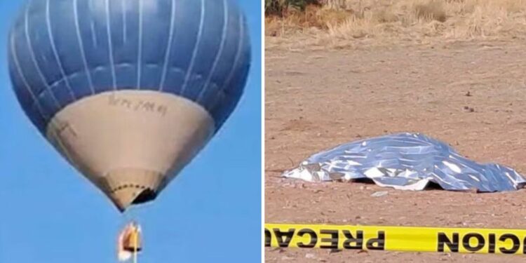 Videos. ¡MUEREN calcinados en paseo de GLOBO aerostático en Teotihuacán!