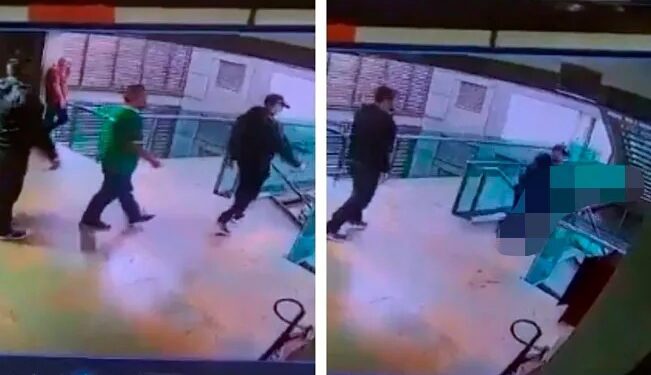 Video. Acusado de pornografía infantil se lanza de 3er piso para evitar prisión y muere
