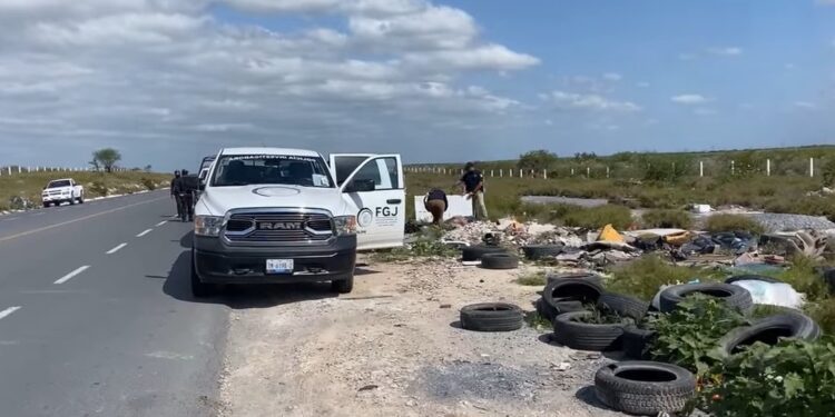 Torturan y matan a sujeto, luego «tiran» su cadáver en carretera de Reynosa
