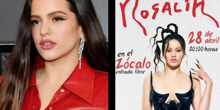 “¡¿Chica, qué dices?!”: casi listo el Zócalo de CDMX para el concierto “gratis” de La Rosalía