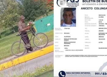 ¡Buscan a abuelito Aniceto!: llevaba flores al panteón el 10 de mayo en Victoria