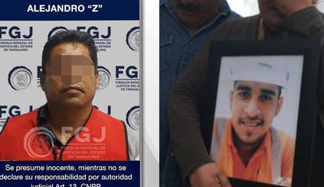 Agarran a ex policía por cruel asesinato de ingeniero en Río Bravo
