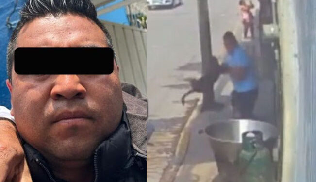 Video. ¡JUSTICIA!, detienen a ‘monstruo’ que lanzó a perrito al aceite hirviendo