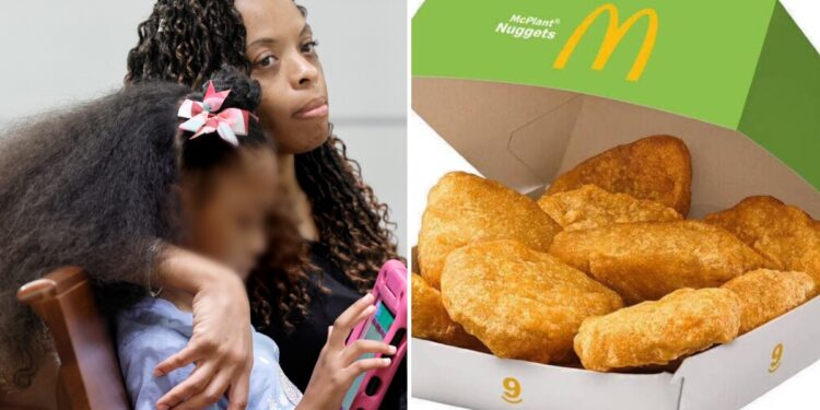 ¡Cajita infeliz!: niña se quema con nugget de McDonald’s, los demanda y gana