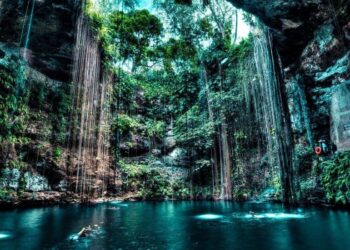 ¡Aguas!, turistas contraen extraña enfermedad tras visitar cenotes de Yucatán