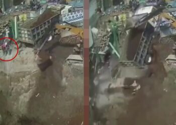 Video. Impresionante derrumbe en construcción que sepultó a trabajadores en CDMX
