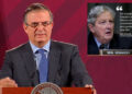 «Ignorante, racista, le debería de dar vergüenza»: Marcelo Ebrard a Senador de EU que ofendió a México