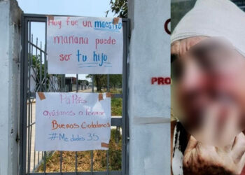 Adolescente le «rompe» la cabeza de un martillazo a maestro por reprobarlo