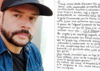 «Mi hija sí es víctima, pero de una madre inhumana»: Héctor Parra desde prisión
