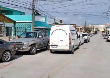 ¡Qué horror!, halla cadáver ensangrentado en su patio en Reynosa