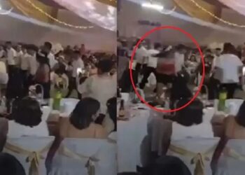 Video. ¡Bailaron al ritmo de BALAZOS!, se desata balacera en una quinceañera