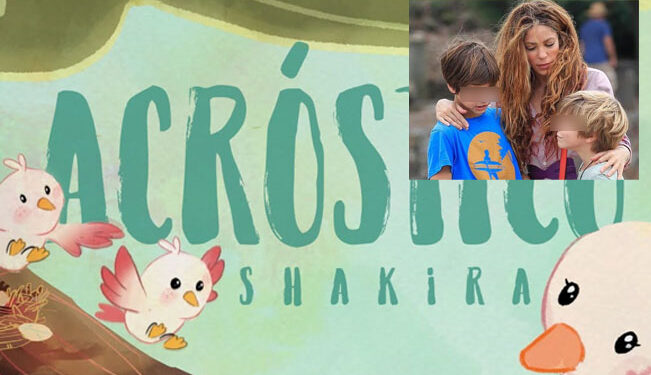 Video: “Acróstico”: la nueva canción de Shakira declarando su amor a sus hijos