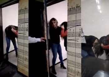 Video. Desastre en el Metro… pero esta vez, porque las taquilleras se “desgreñan”