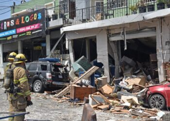 Video: EXPLOSIÓN en edificio comercial de Tijuana deja ¡24 HERIDOS!