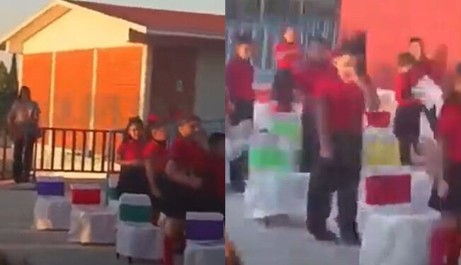 Video. ¡Qué bochorno!, en plena graduación, se escapa audio “cachondo” de maestra