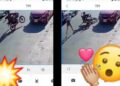 Video. Valiente chica agarra a «trancazos a su asaltante y lo tumba de moto