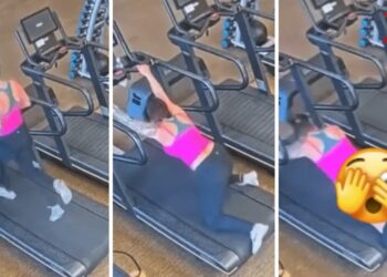 Video. ¡Bajó… hasta sus pantalones!, mujer se vuelve viral por incidente en el gimnasio