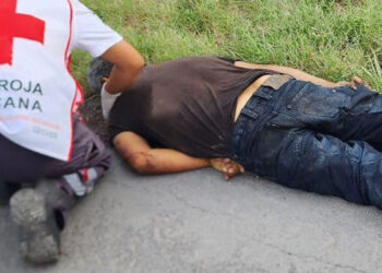Sujeto es embestido por la MUERTE en la carretera Matamoros-Reynosa