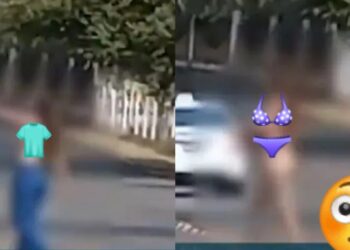 Video. ¡Maestra protesta DESNUDA porque le “quitaron” su plaza en Tabasco!