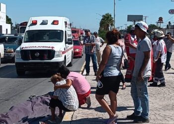 ¡Conductor «aplasta» y mata a hombre en silla de ruedas en Matamoros!