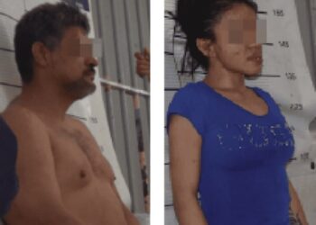 ¡Pareja se «atrinchera» en su casa y lanza cohetes a la policía en Reynosa!