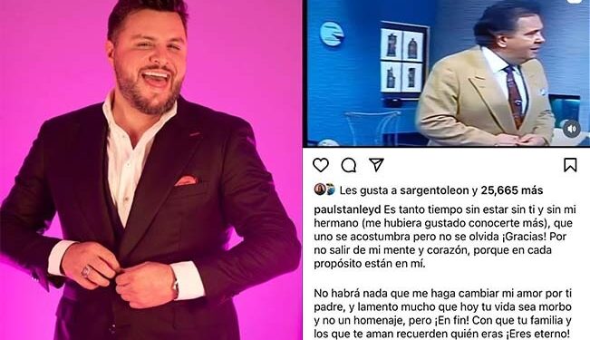 «Eres eterno en mi»: Paul Stanley en conmovedor mensaje a su padre, Paco Stanley