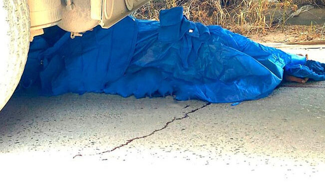 «Ahorita vengo»: trailero antes de huir tras embestir y matar a ciclista en NLD