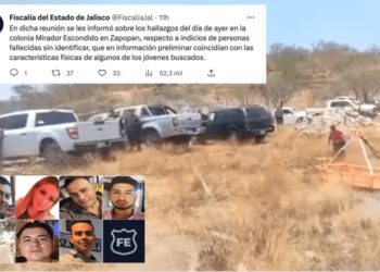 Cadáveres en bolsas SÍ son de los 8 empleados desaparecidos de CALL CENTER en Zapopan