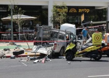 Video. Terror en Israel: atropella brutalmente a 7 personas y luego baja a apuñalarlas