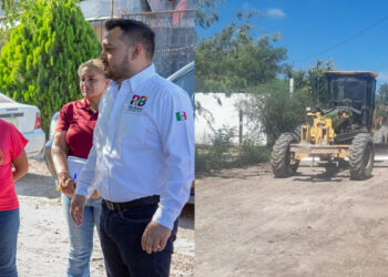 Alcalde de Río Bravo atiende petición ciudadana y supervisa rehabilitación de calles
