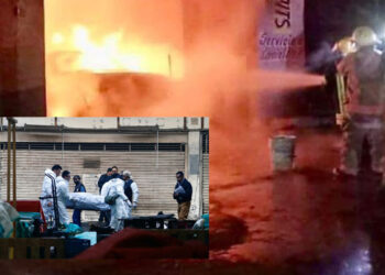 Video. Matan a 8 personas en Central de Abastos de Toluca, ¡les prendieron fuego!