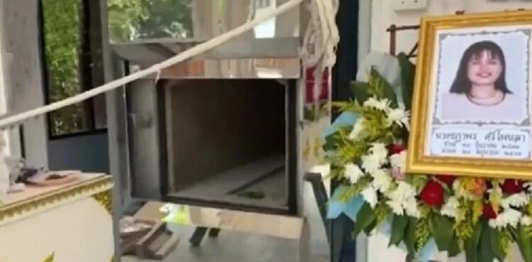 Video. ¡De terror!, mujer despierta en su funeral antes de ser cremada