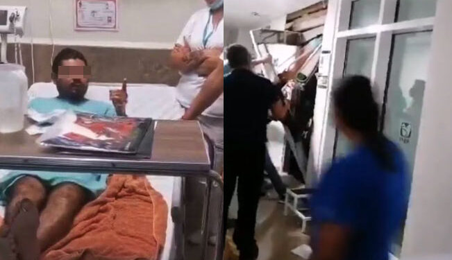 “Intenté rescatar a la bebé”: camillero de NIÑA prensada en ELEVADOR