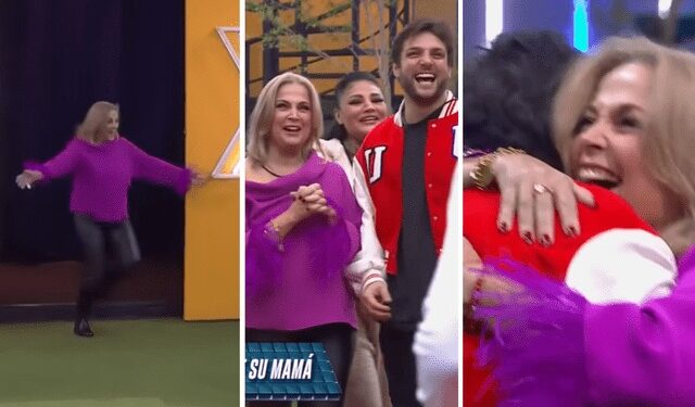 ¡Llega a LCDLF «la suegra de México»!, mamá de Nicola lo visita desde Perú